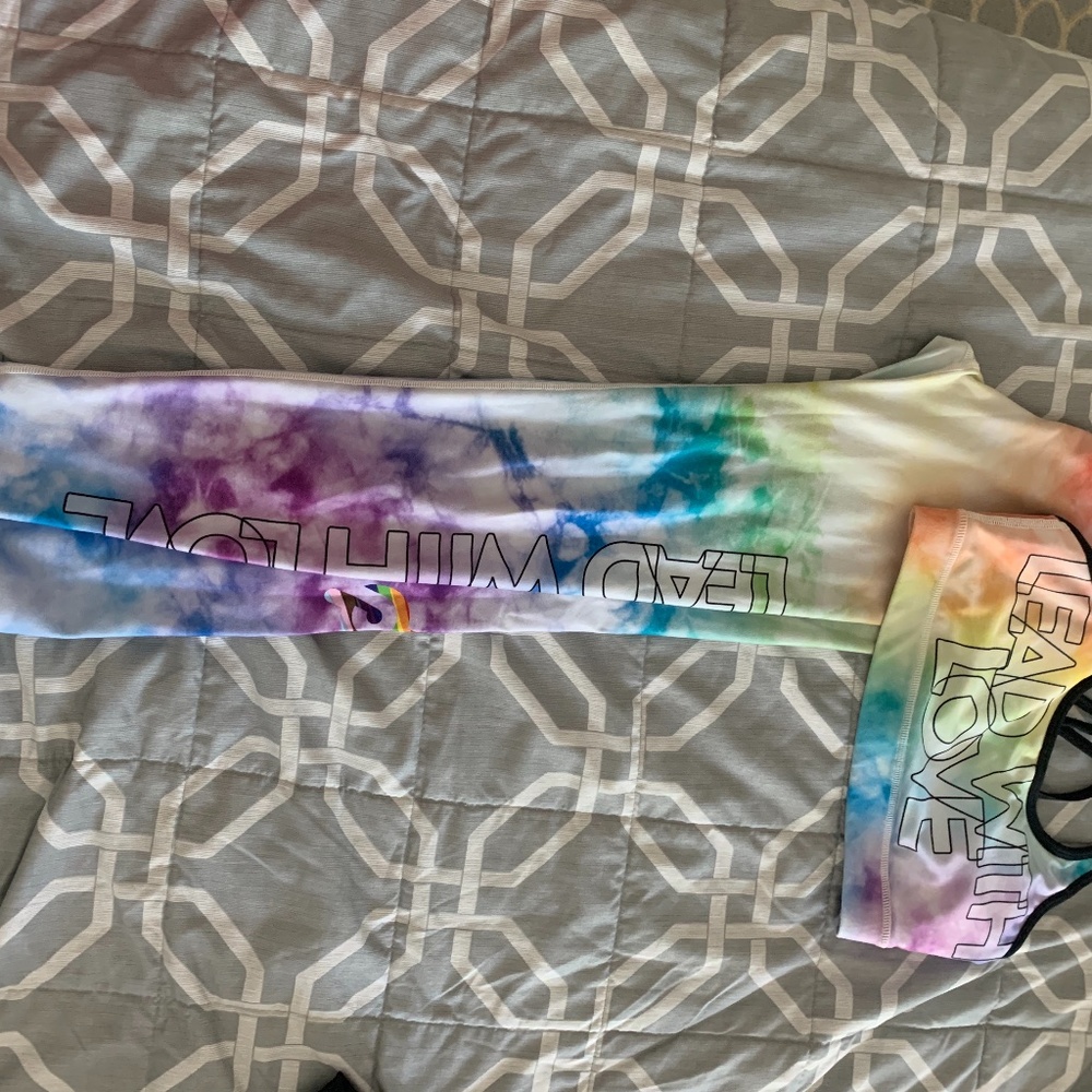 Peloton “WITH “ leggings and sports bra